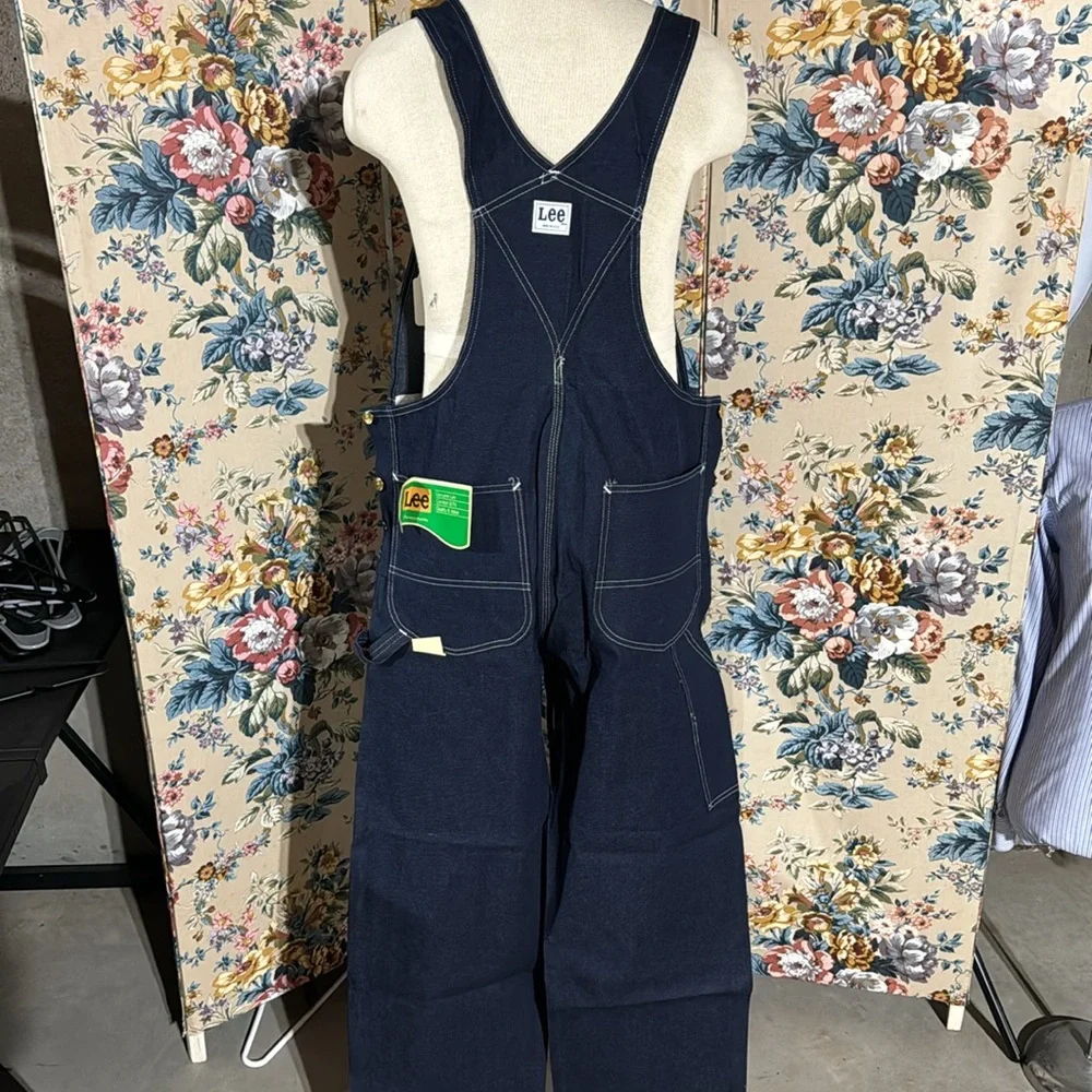 Lee denim overalls 36/30 NEW - Picture 6 of 9